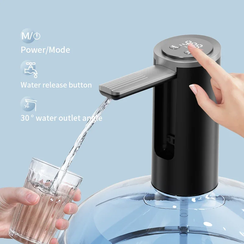 Smart Quantitative Alcohol Dispenser Professional High End Whiskey Pump Dispenser Liquor Pump Adjustable Foldable Wine Decanter