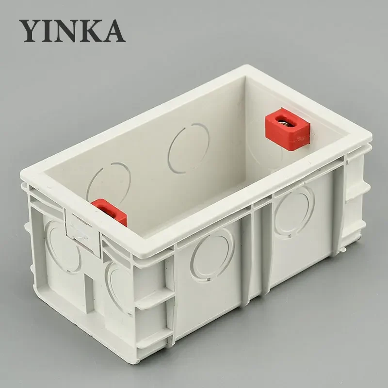 YINKA Installation Box Inside Box For 118 Type Switches And Socket Wiring Back Box Smart Switch Dark Box Wiring Box EU US