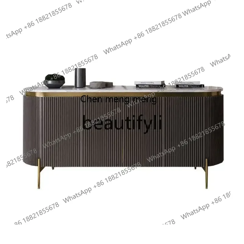 

G Marble entrance cabinet Nordic home decoration cabinet American light luxury Italian side cabinet