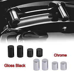 4pcs Motorcycle Docking Hardware Point Cover For Harley Touring Dyna Softail Sportster Fat Bob Springer Glide