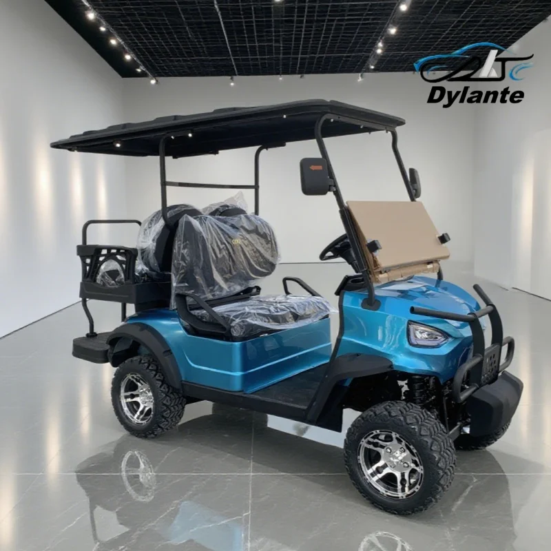 Best Quality Electric Quad Bike New Club Car Electric Golf Cart 4 Seater Lift Scooter Off Road Tires For Outdoor Hunting Field