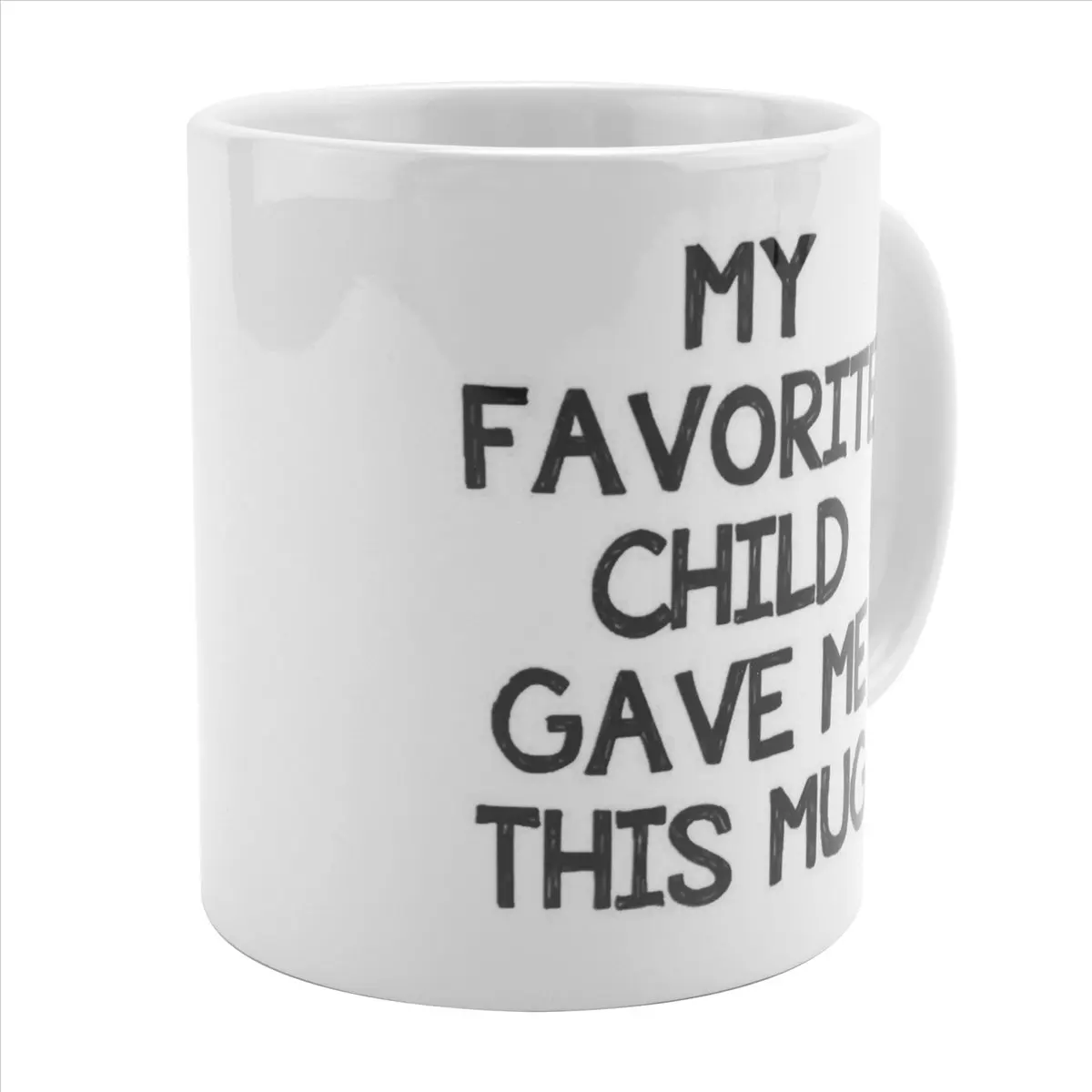 [Value Pack]My Favorite Child Gave Me This Funny Coffee Mug - Best Mom & Dad Christmas Gifts - Gag Xmas Present Idea From Daught