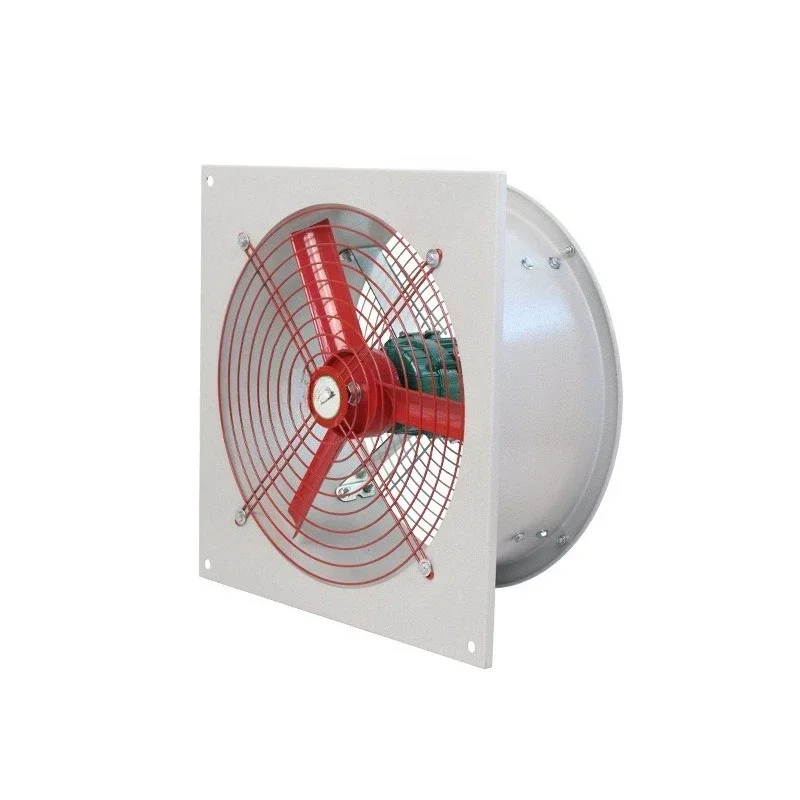 Industrial workshop, warehouse, pipeline exhaust fan, low noise, high speed and large air volume, explosion-proof mesh