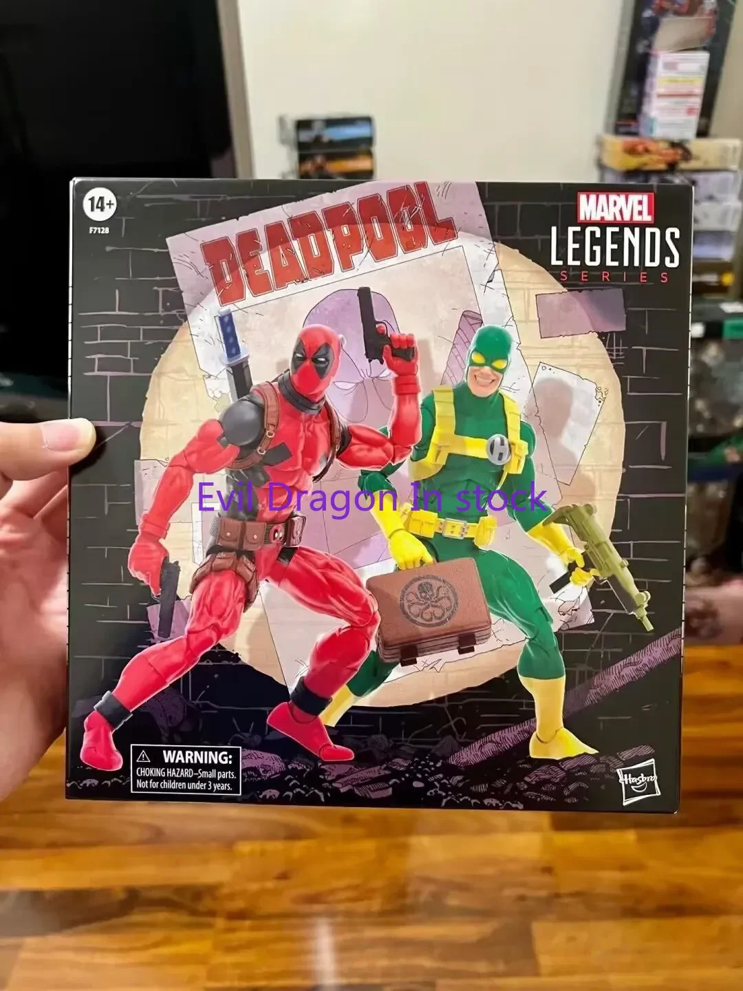 Figuras de acción originales de Marvel Legends, Bob Deadpool Agents of Hydra, modelo de juguete de 6 pulgadas, regalo coleccionable