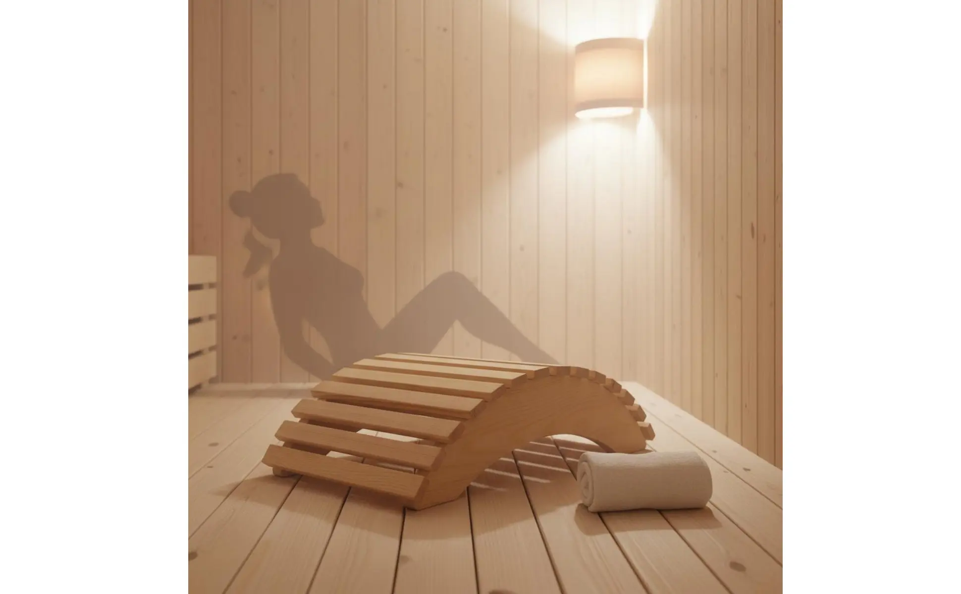 Wooden Sauna Lamp Shade Glare-Reducing Wooden Sauna Lampshade Curved Wood Lamp Guard Prevents Overheating