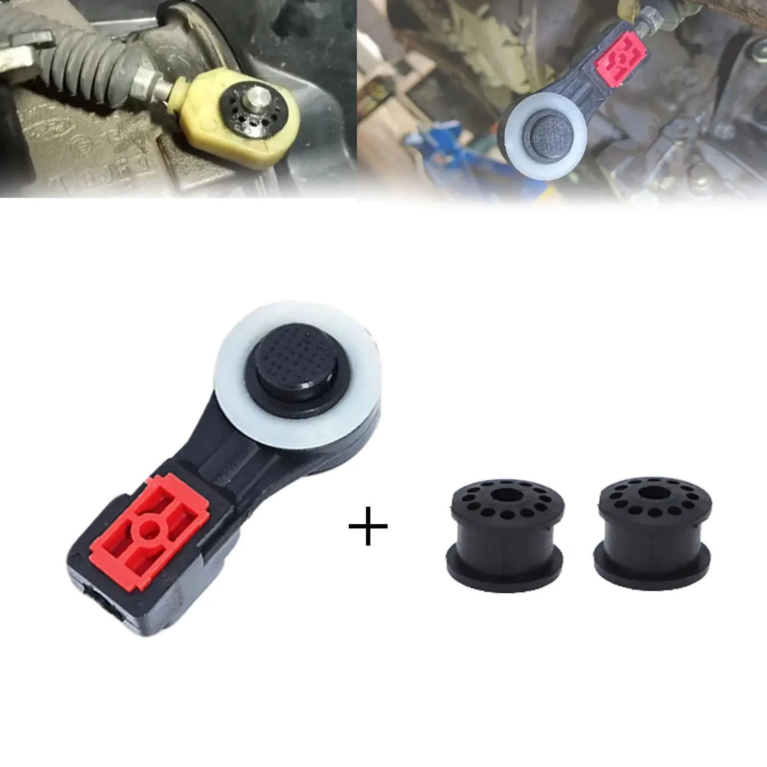 1 Set MT Gear Shift Grommet Bushing Gear Selector Lever Control For Ford For C-Max For Fiesta For Focus For Fusion 4S6P-7412-AA