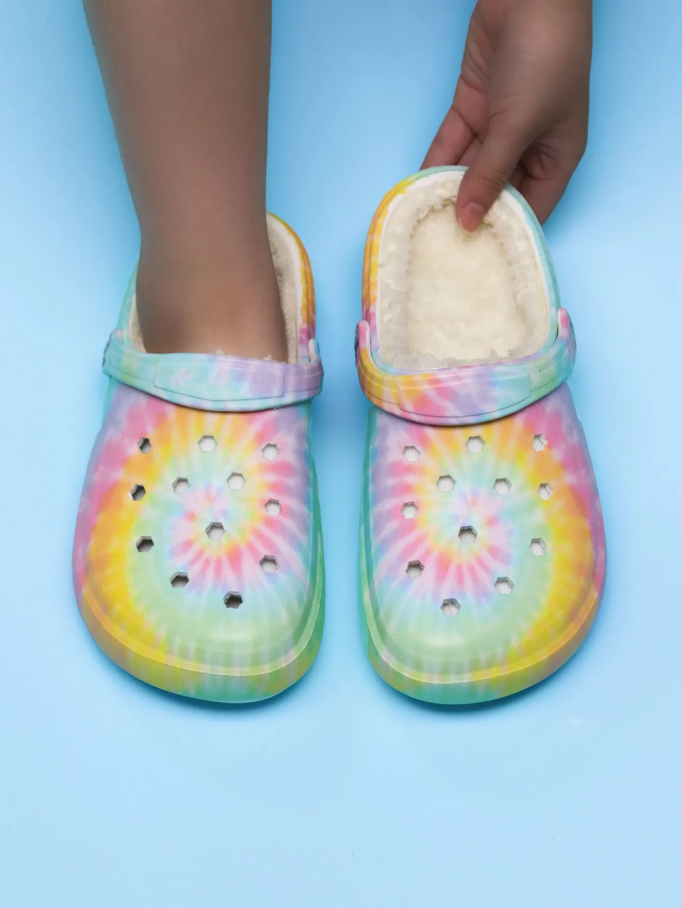 Damen-Winter-Clogs, Modisch und Lässig, für Drinnen und Draußen Tragbar 666 – Detail 9