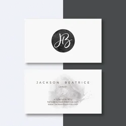 50pcs Custom Business Cards, Personalized Business Card, Thank You Cards Business, Single or Double Sided Printed Business Cards