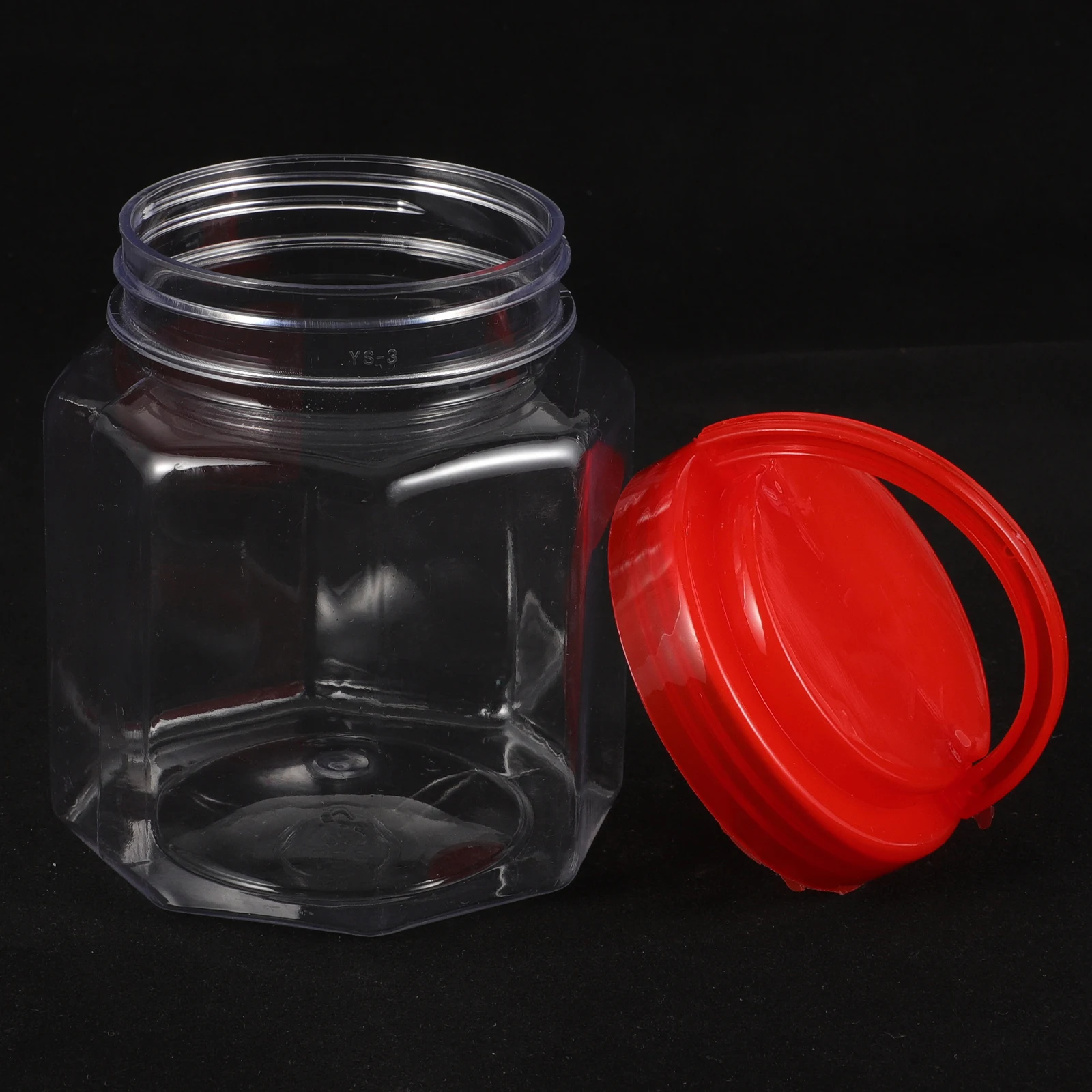 

5 Pcs Food Containers Star Anise Canned Clear Storage Bins Kitchen Sealed Jar Grain Bread Jars Airtight Dry