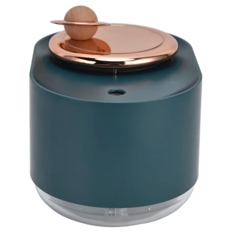 مرطب كوكب دوار 2 في 1، شحن USB، رذاذ كتم الصوت اللاسلكي للمنزل، 1200 مللي أمبير، أخضر #6