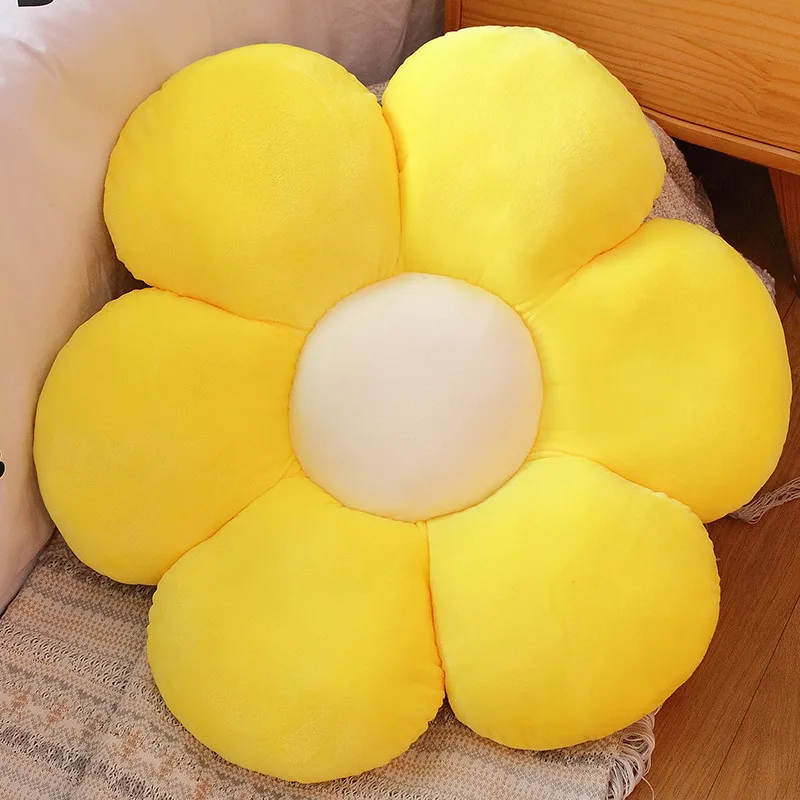 Bellissimo cuscino in peluche a forma di fiore, peluche floreale colorato, cuscino imbottito per piante da fiore super morbido, compagno di sonno della fidanzata