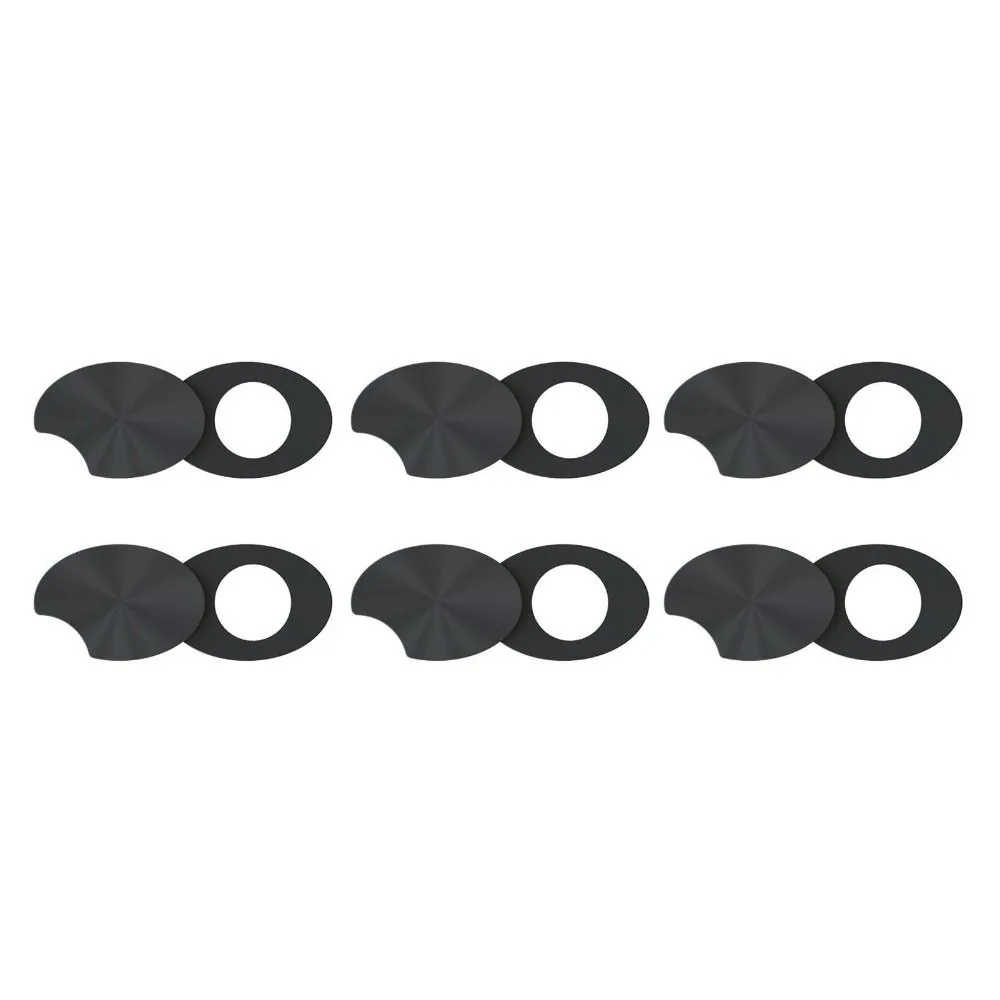 3/6Pcs Rotating Design Smart Glasses LED Light Privacy Cover Camera Lens Shutter for Ray-Ban Meta/Wayfarer/Skyler/Headliner