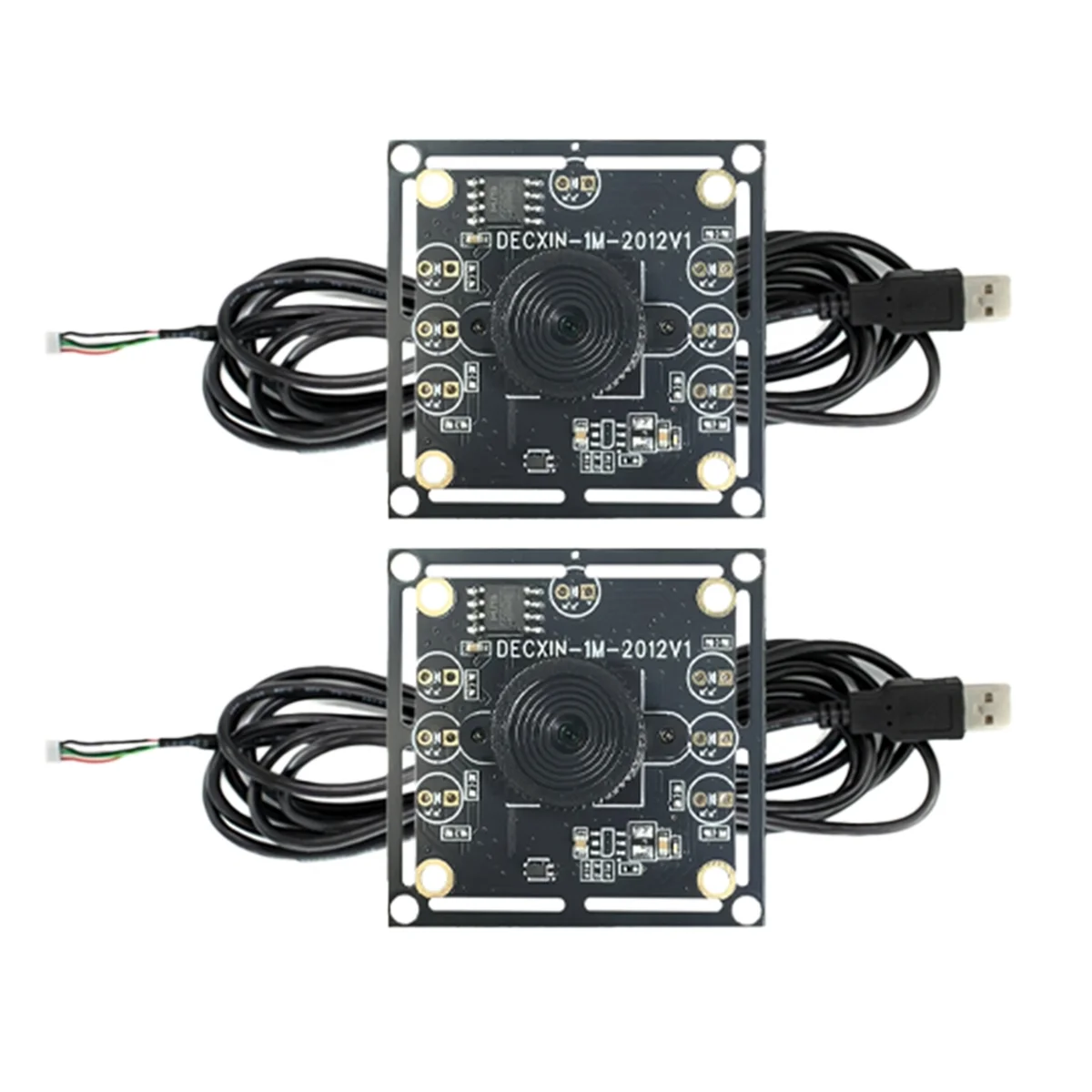 

SCLS New 2Pcs 100 Degree Camera Module 1MP OV9732 1280x720 USB Free Driver Manual Focus,with 3 Meter Cable for WinXP/7/8/10