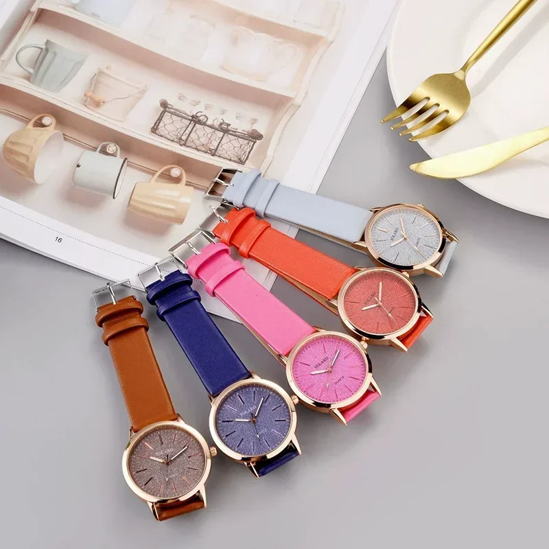 Women Quartz Watch Explosive Fashion Atmosphere Elegant Full Star Women\'s Watch Large Round Dial Quartz Wristwatches Reloj Mujer