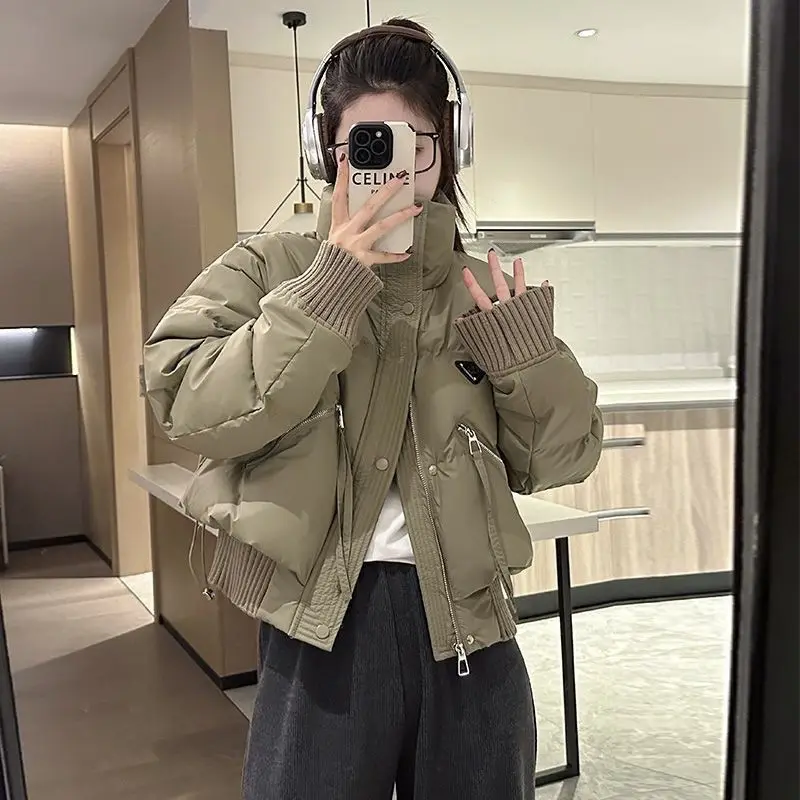 ort imbottito Jaet Thiened colletto alla coreana pane Sle piumino cappotto di cotone inverno nuovo arrivo donna Faion Cact Size