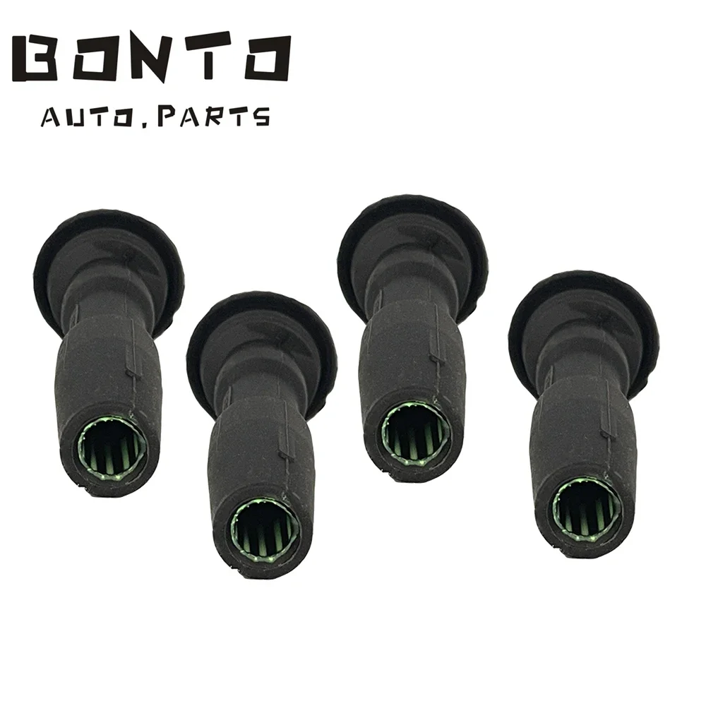 BONTO-Botas de borracha da bobina de ignição, VW Golf, CC, Audi A3, Skoda, OEM, 04E905199A, 04E905199G, 04E905199H, 2015, 2016, 2017, 2018, 2020, 4pcs