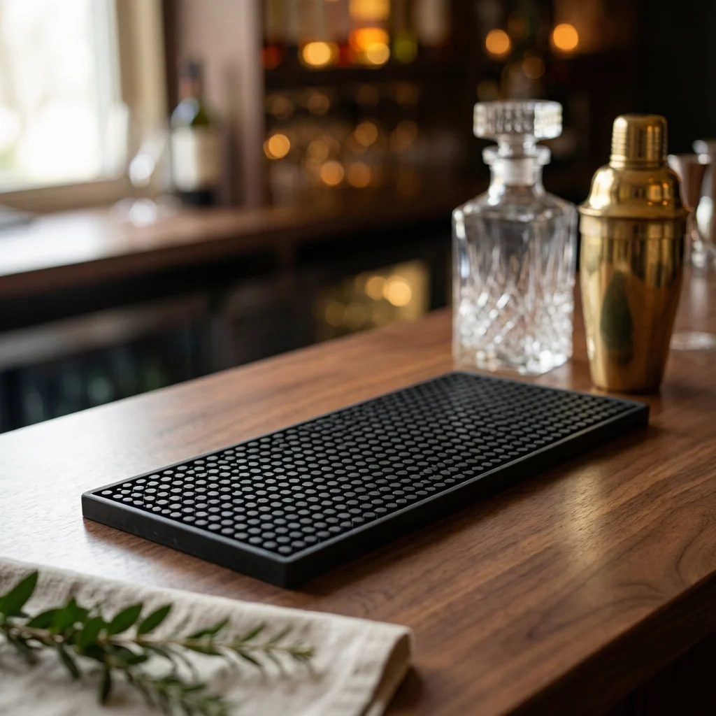 Rectangular Drip Tray with Screen Inox Thekentropfblech Low-profile for Beverage Stations Corrosion Resistant