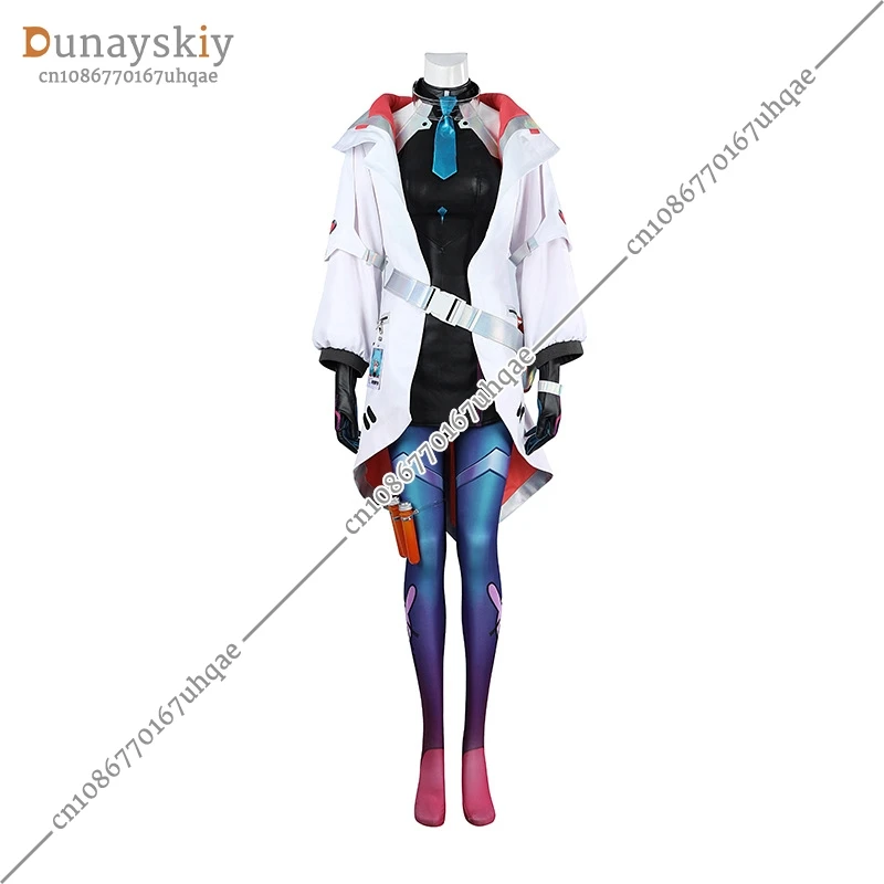 أورورا تأثيري حلي لعبة LOL فانتوم سبيريت فريق الجلد تأثيري خادم لعبة أورورا هالوين المرأة البدلة مع قبعة الجلد الجديد