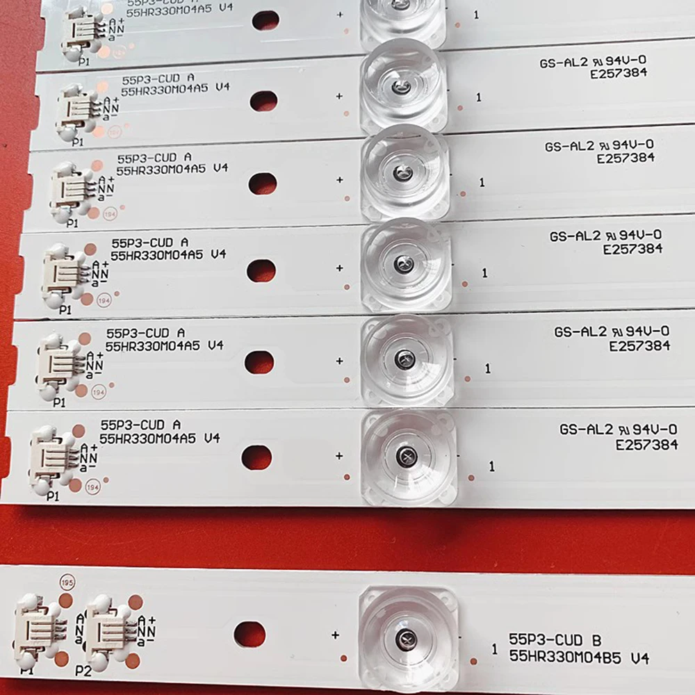 Listwa oświetleniowa LED 4 lampa dla TCL 55HR330M04A5 55P3-CUD A 55A950C 4C-LB5504-HR15J TMT-55P3-8X4 55 uc6596 55UC6006s