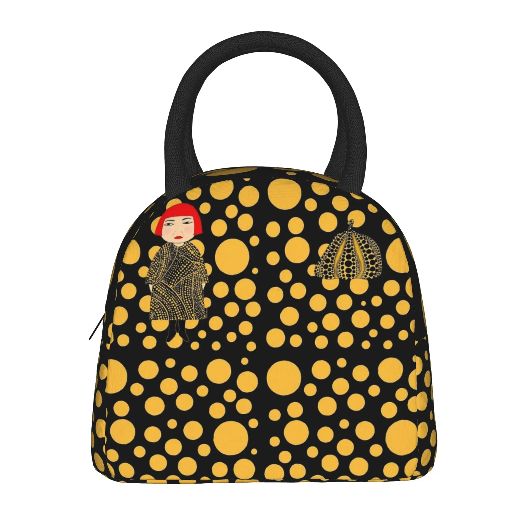 Yayoi Kusama  Insulated Lunch Bags Thermal Bag Meal Container  Leakproof Tote Lunch Box Food Storage Bags Beach  Travel
