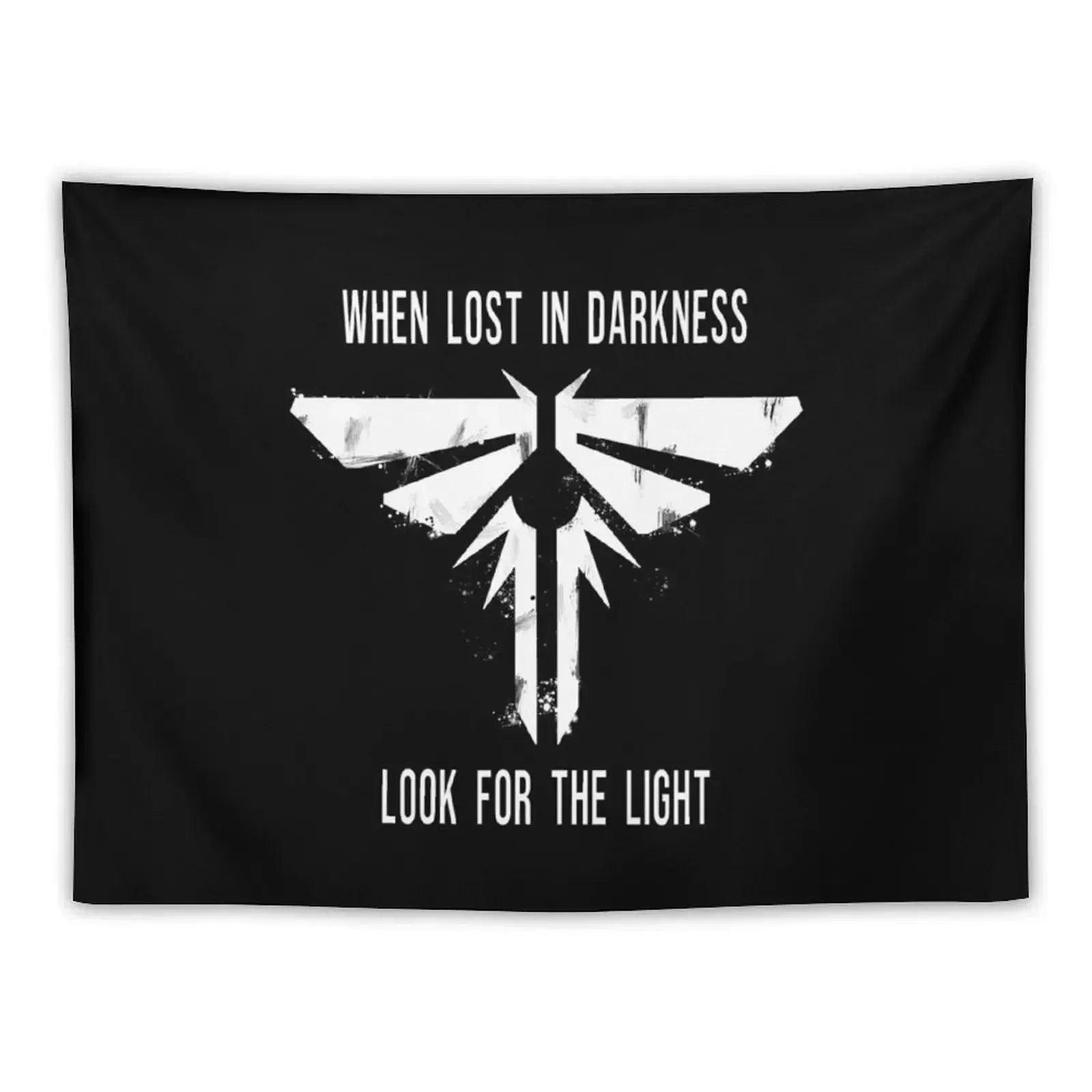 When lost in darkness look for the light - Fireflies Tapestry Wallpaper Decoration Bedroom Tapestry