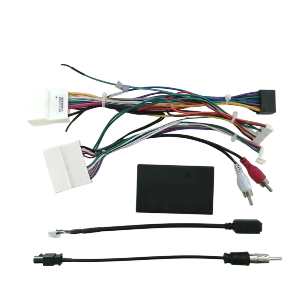 Multi Vehicle Compatibility Wiring Car Radio Wiring Harness Direct Connection for Design Stable Power Transmission