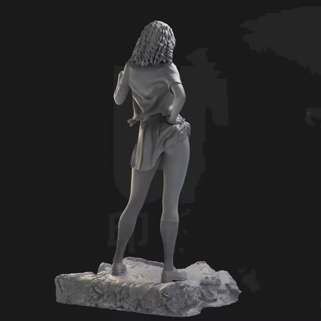 Figurine en résine à assembler, Kit de modèles, taille croisée série Hermione, jouet d'impression 3D non peint, échelle 1/24