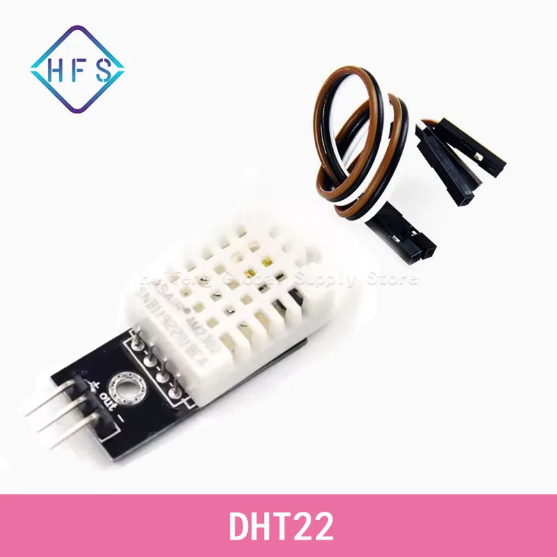 

DHT22 Single Bus Digital Temperature and Humidity Sensor AM2302 Module Electronic Building Blocks Whith Cable