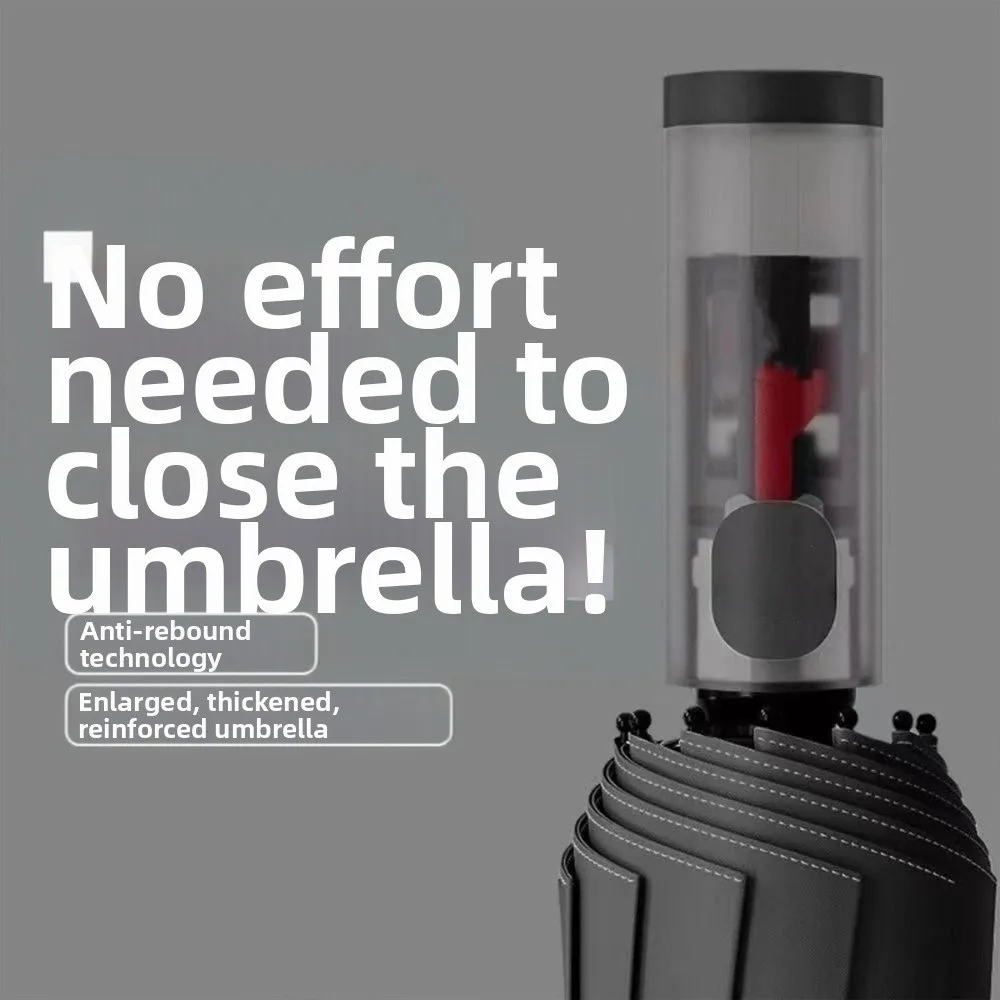 

Прозрачная механическая ручка, ветрозащитный, полностью автоматический, складной, с 20-усиленной рамой, солнцезащитный козырек, солнцезащитный козырек