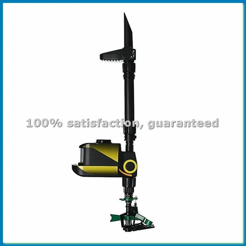 

Автоматический вращающийся солнечный отпугиватель животных с датчиком движения для больших площадей, садовый отпугиватель животных - A07G