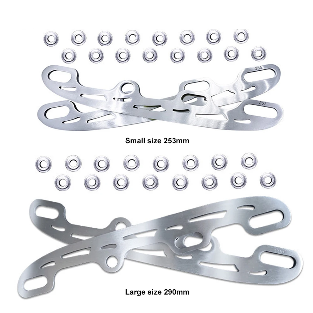 

Многофункциональные лезвия для роликовых коньков 253/290 мм, 1 пара, из нержавеющей стали, для женских и мужских коньков