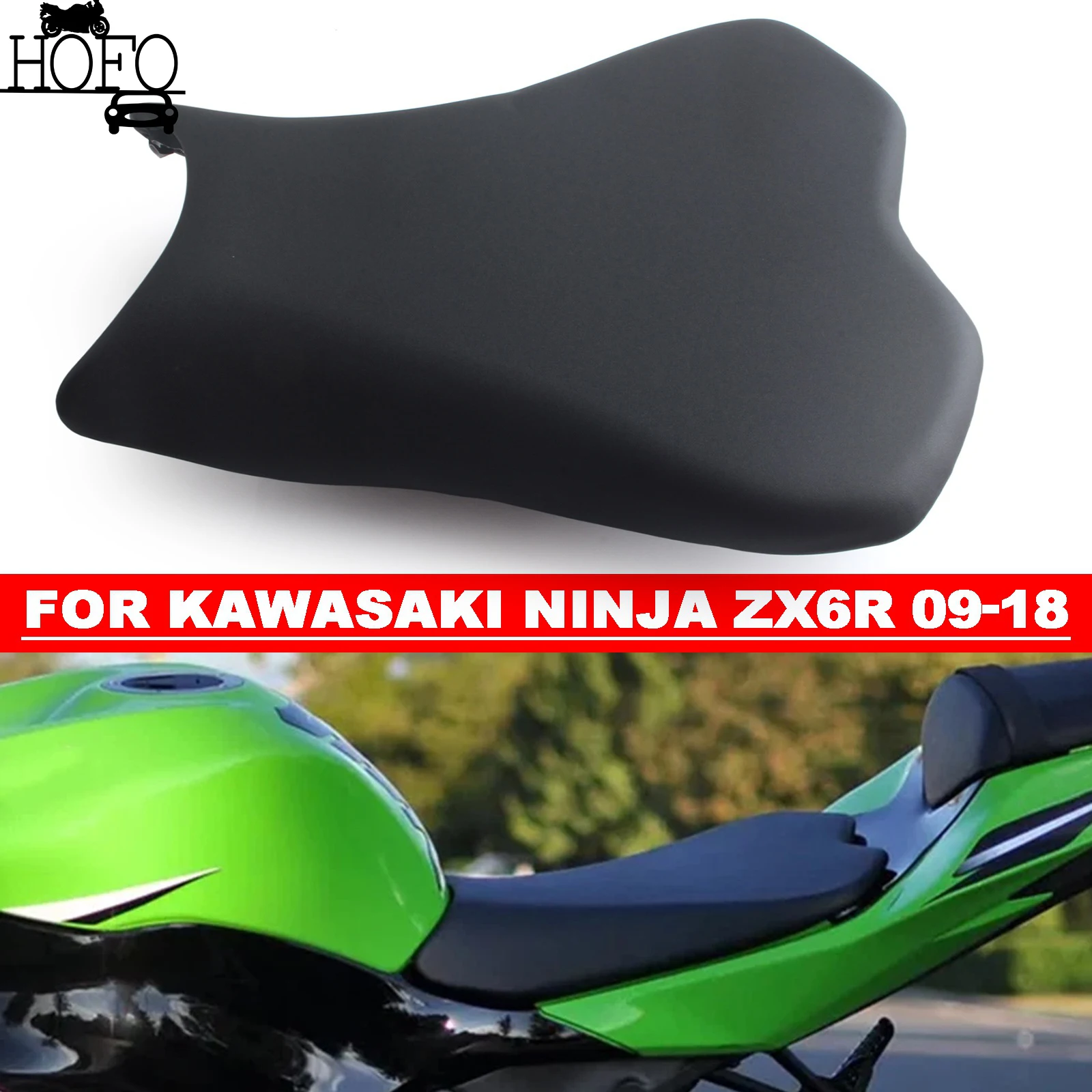 

For Kawasaki ZX6R 2009-2018 Front Rider Driver Seat Cushion