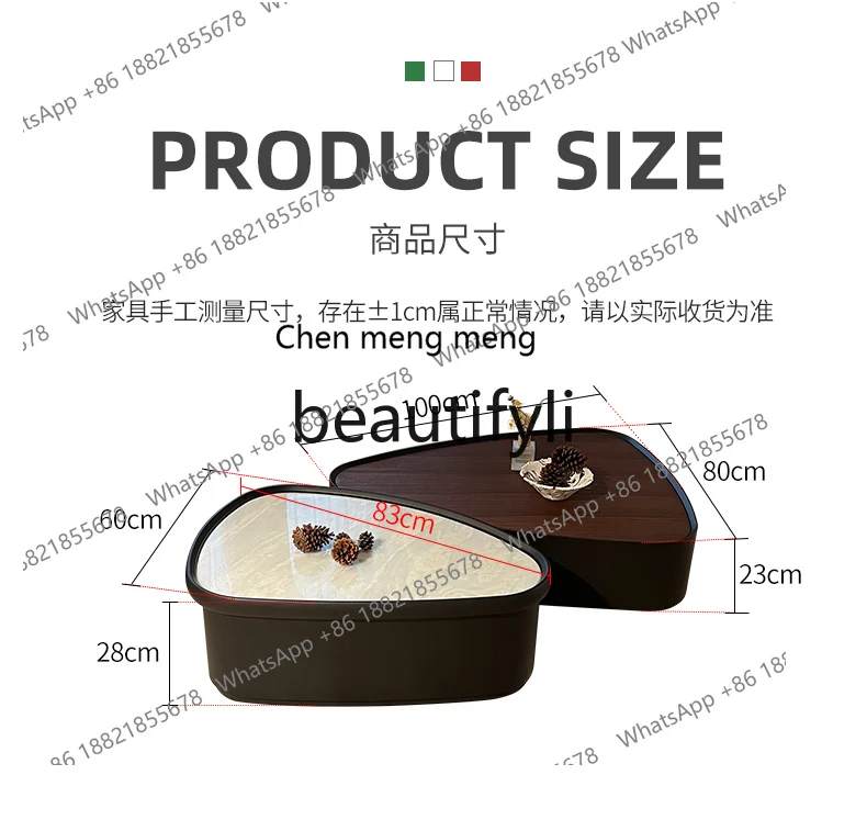 Tavolino dalla forma speciale Soggiorno in stile antico cinese casa creativa, semplice tavolo da tè moderno senso avanzato H