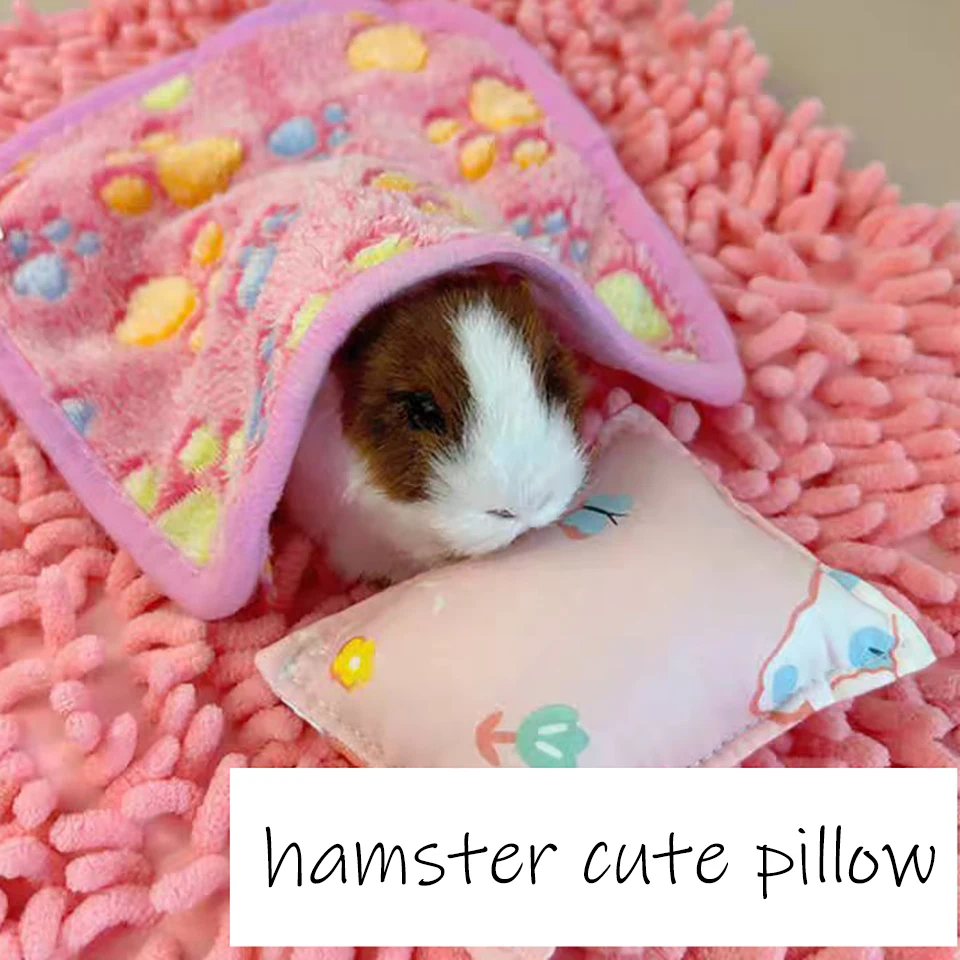 Pet Warm Pillow Rabbit Guinea Pig Chinchillas Hamster Pillow Small Winter Supplies Pillow