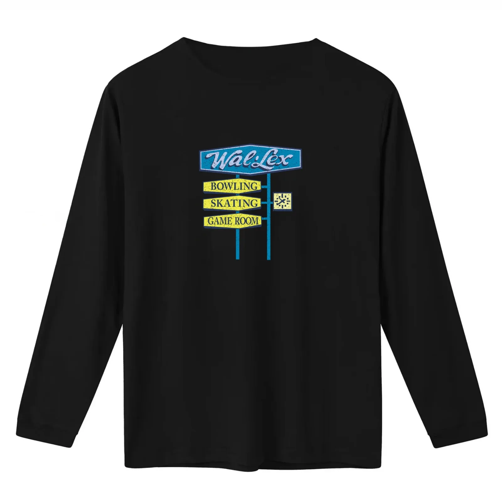 Wal-Lex Roller Rink & Bowling Alley - vintage Boston tee T-Shirt Summer Casual Cotton Tee Unisex Men Women