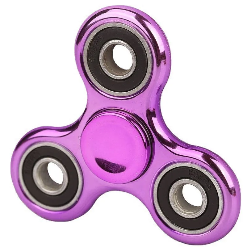 Regenbogen-Fidget-Spinner-Spielzeug aus Metall, UFO-förmige Handspinner, Geschenk für Kinder und Erwachsene, Drehspitze zur Konzentrationserhöhung am Schreibtisch – Detail 14