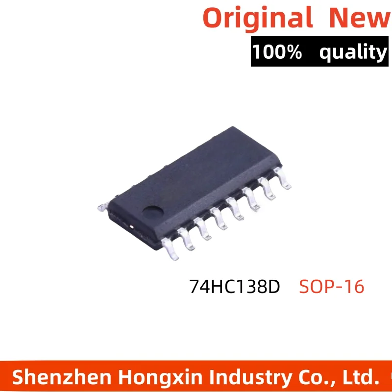 

10pcs New 74HC138D Triple Eight Decoder Chip SOP-16 SM74HC138