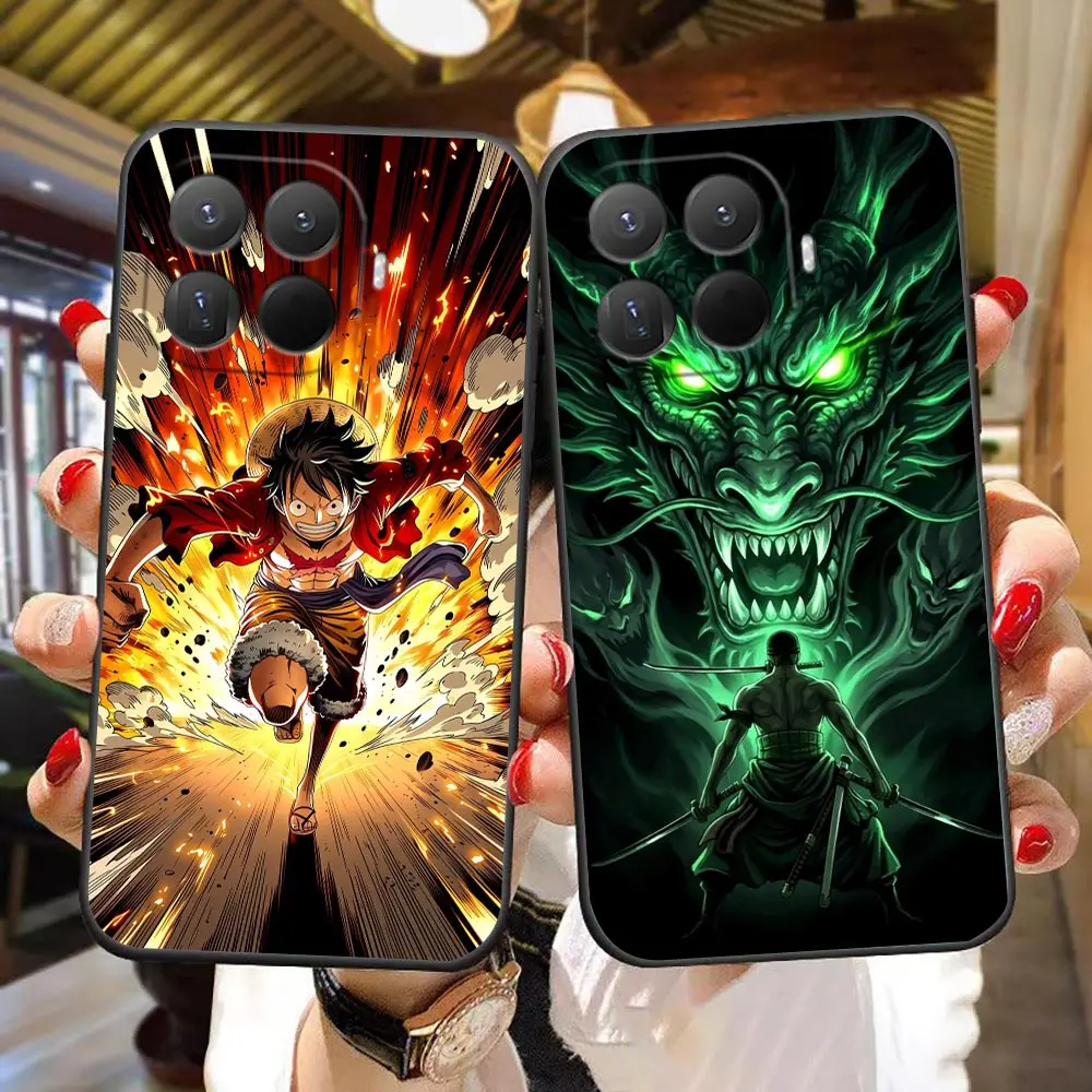 Phone Case For Xiaomi 15 15T 14T 12T 11 11T POCO F8 F7 F6 F5 X8 X7 X6 X5 M7 PRO Ultra Shell Cover One P-Piece Luffy Zorro Nina
