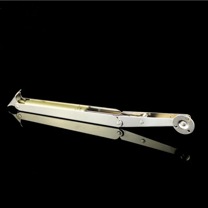 60-200N Heavy-Duty Upward Flap Door Air Pressure Lever Random Stop Furniture Hinge Soft Closing Slow Closing Cover Support