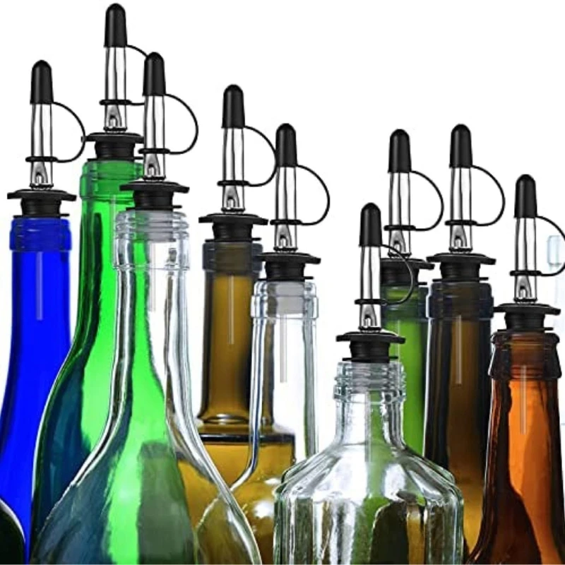 Penutup Penuang Minuman Keras Penutup Penuang Minuman Aksesoris Botol Minuman Keras Bahan PVC Dropship