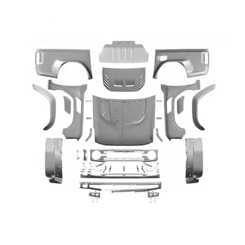 High Quality Facelift Bumper Body Kit For T6 T7 T8 2012-2021 Upgrade To Bronco Pickup Modification Parts
