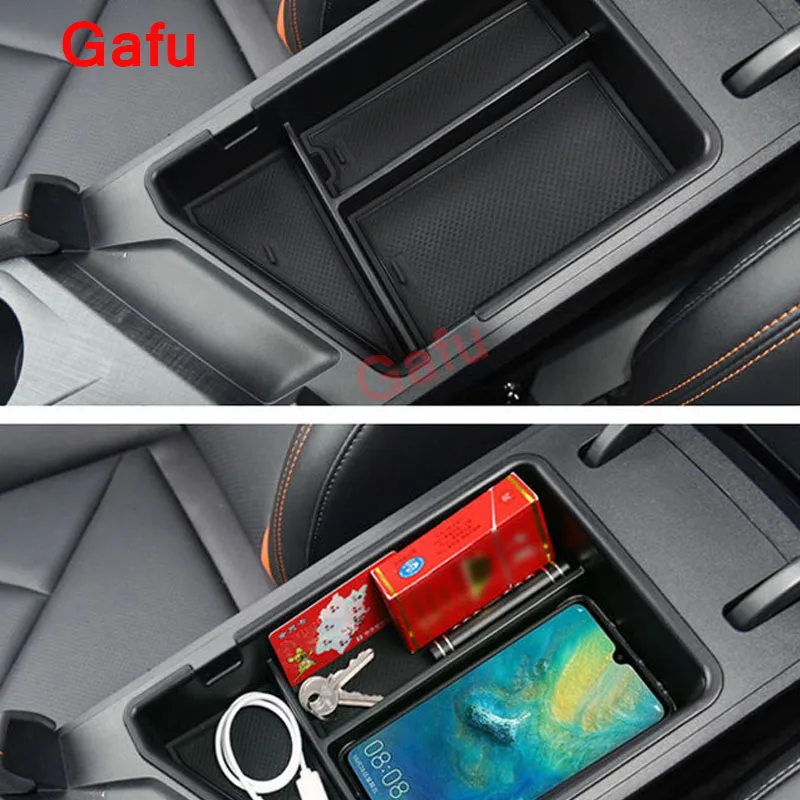 For Changan UNIV UNI-V 2020-2022 Armrest Central Storage Box Car Interior Space-saving Compartmentalized Interior Accessories