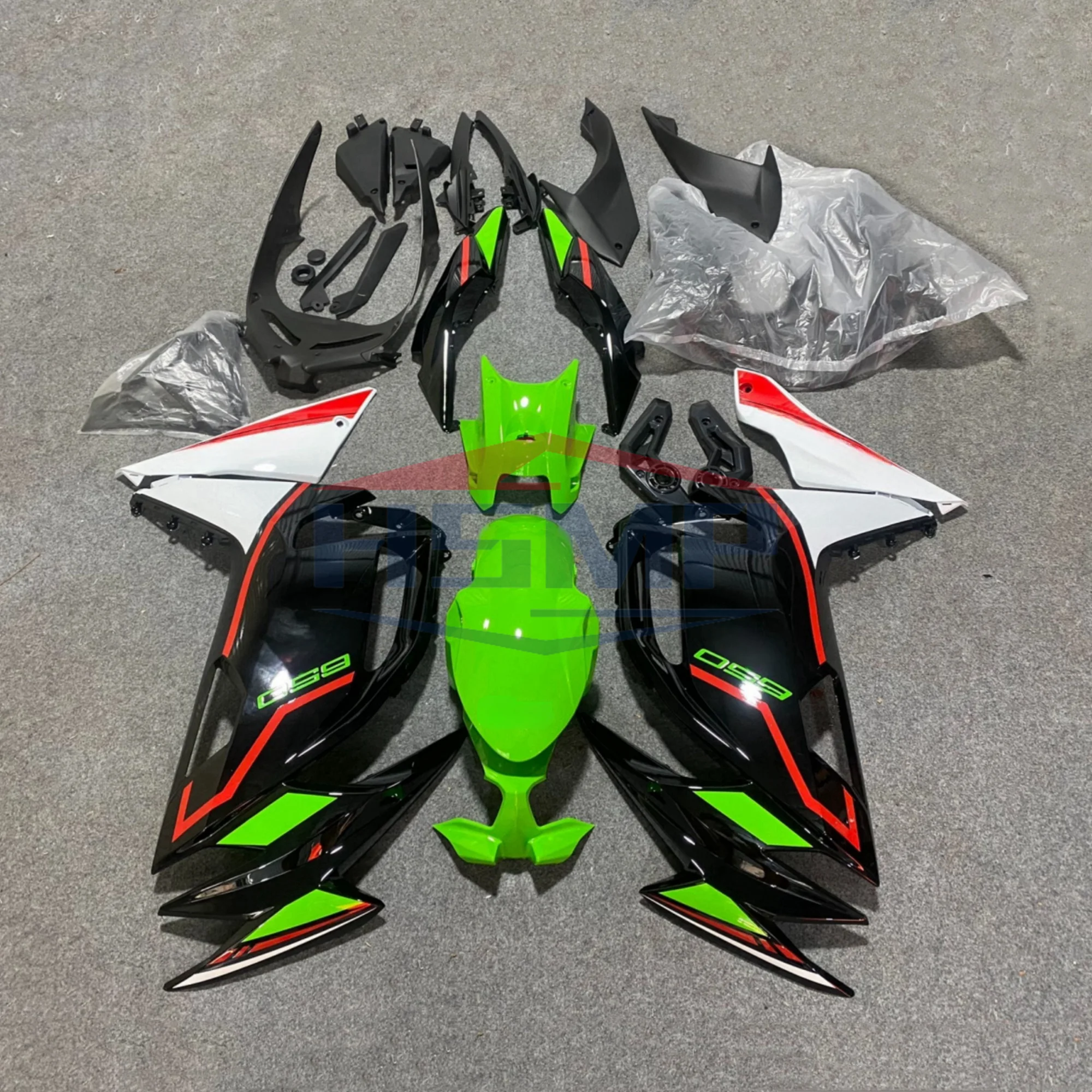 New motorcycle shell fairing accessories for Kawasaki Ninja 650 ER-6F 2020 2021 2022 ABS plastic body kit