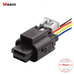 4 Pin 1801823-1 Car Rear Camera Plug Wire Harness Auto Waterproof Sensor Female Connector For Renault Megan 2236398-1 13422