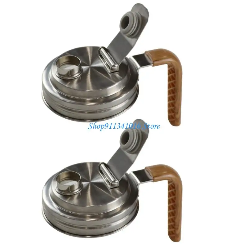 غطاء صب موزع المشروبات مانع للتسرب لملحقات مشروبات ميسون #5