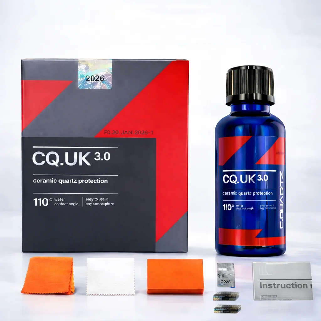 CAR CQUARTZ UK 3.0-Ceramic Coating for Cars Quartz Based Nanotechnology Bonds To Paint Glass Metal and Plastic
