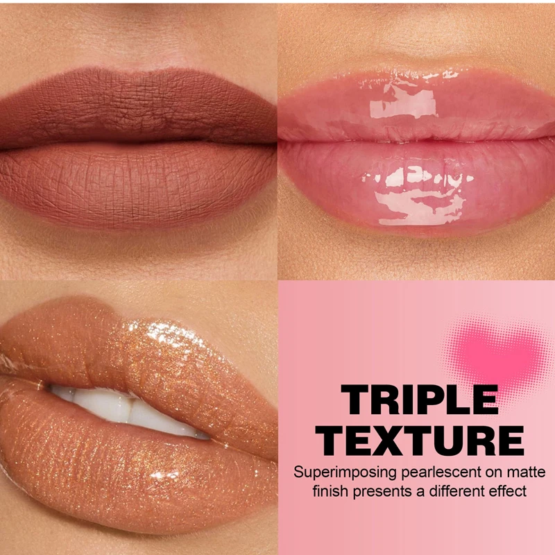 Kit di rossetti liquidi opachi in 12 colori, non appiccicosi, impermeabili, a lunga durata, cosmetici coreani per il trucco delle donne