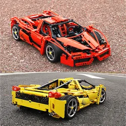 1367pcs Technical Enzo Ferrari 1:10 Model Building Blocks Sets Educational DIY Bricks Toys Fit 8653