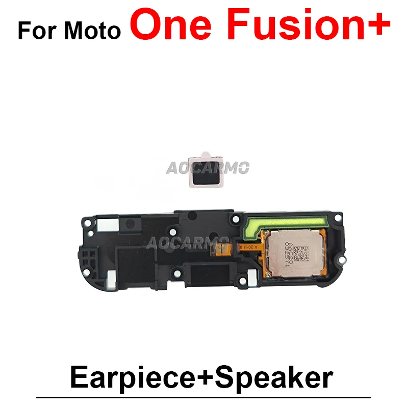 For Motorola Moto One Fusion/One Fusion+ Plus Earpiece Ear Speaker Loudspeaker Buzzer Ring Replacement Parts