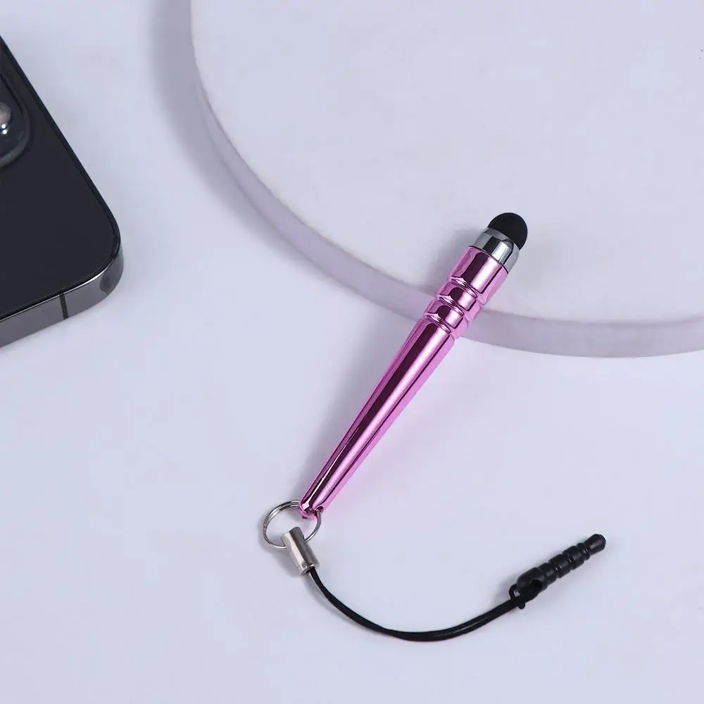 Random Colors Touch Smooth Touch Control Dust Plug Mini Stylus Touch Pen Capacitive Tablets Pen Capacitive Screen Touch Pen